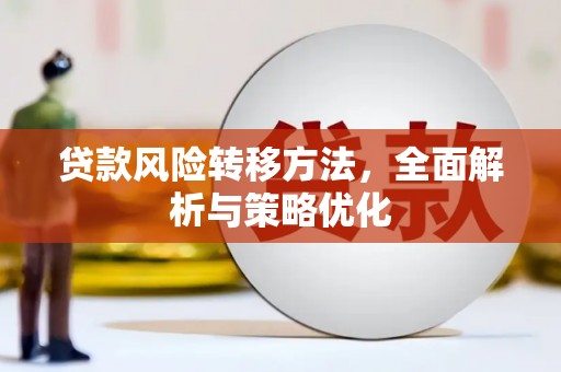 乐安贷款风险转移方法，全面解析与策略优化