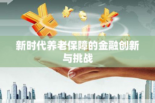 乐安新时代养老保障的金融创新与挑战