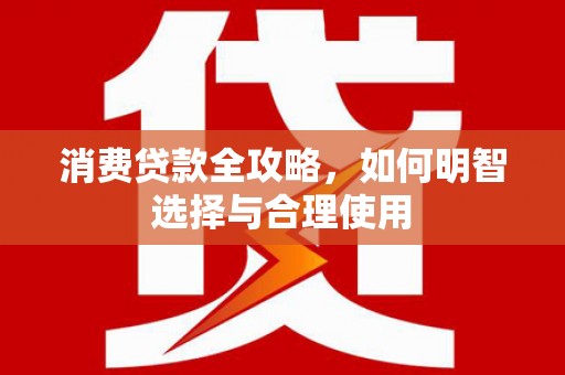 乐安消费贷款全攻略，如何明智选择与合理使用