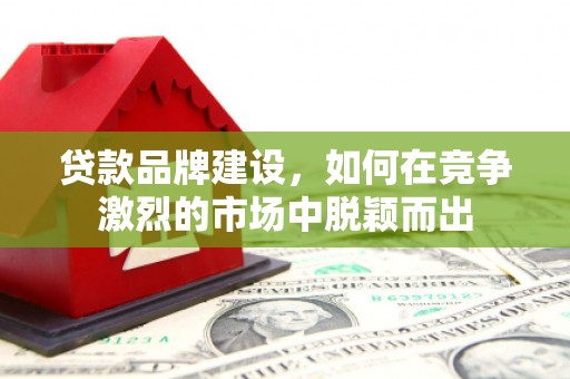 乐安贷款品牌建设，如何在竞争激烈的市场中脱颖而出