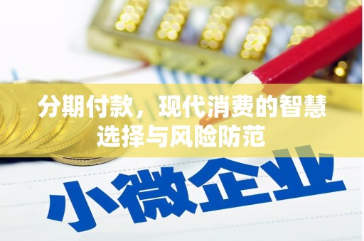 乐安分期付款，现代消费的智慧选择与风险防范