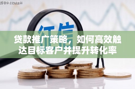 乐安贷款推广策略，如何高效触达目标客户并提升转化率