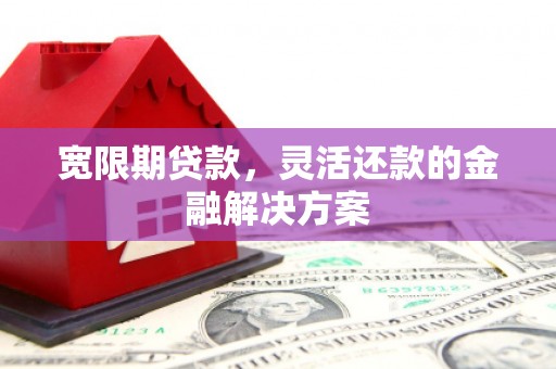 乐安宽限期贷款，灵活还款的金融解决方案