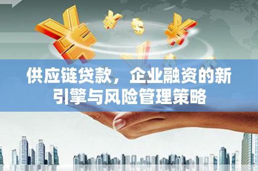 乐安供应链贷款，企业融资的新引擎与风险管理策略