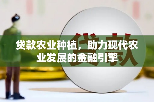 乐安贷款农业种植，助力现代农业发展的金融引擎