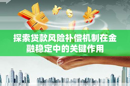 乐安探索贷款风险补偿机制在金融稳定中的关键作用